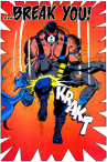 The original comic panel from KNIGHTFALL
