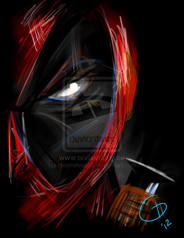 Deadpool print by chameleon29