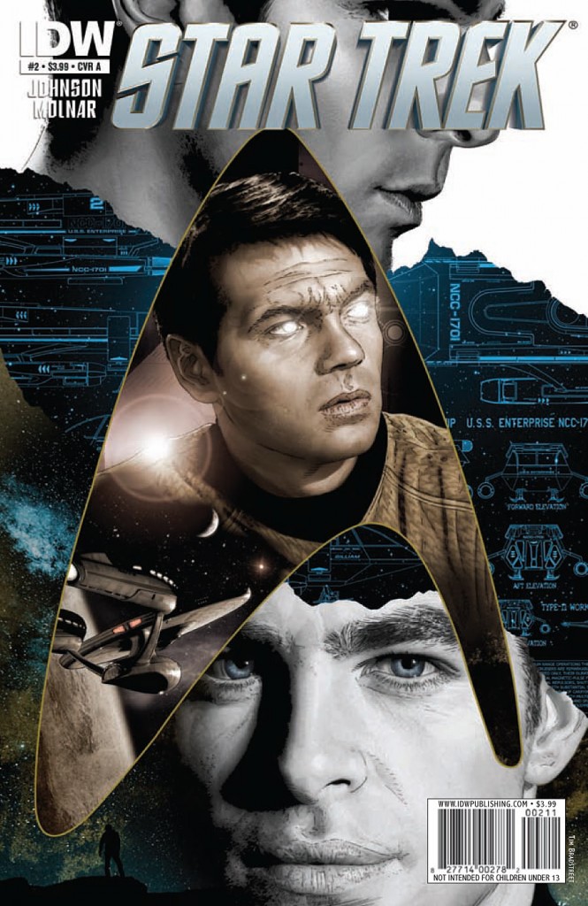 Gary Mitchell as he appears in Orci's comic.