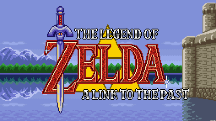 Legend of Zelda: A Link to the Past Title Screen
