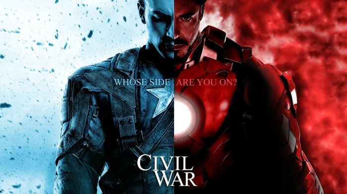 Cool Fan-Made Poster for 'Civil War.' Gets the point across.