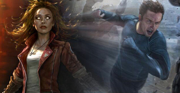 Scarlet Witch and Quicksilver concept art from 'Avengers: Age of Ultron.' What role will they play in a post-Ultron world? 'Capt. 3,' perhaps?