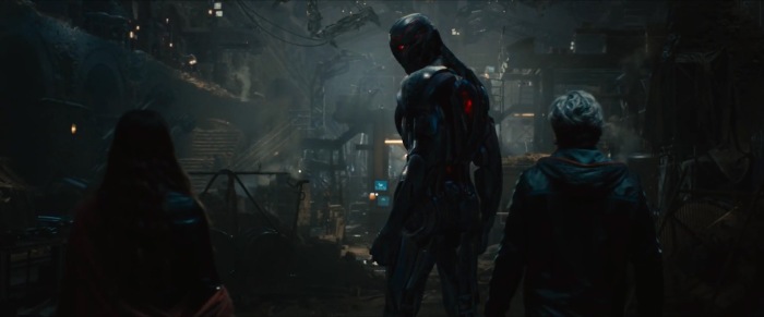 Ultron brings Scarlet Witch and Quicksilver into his lair.