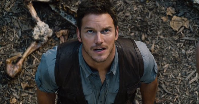 Chris Pratt in 'Jurassic World'