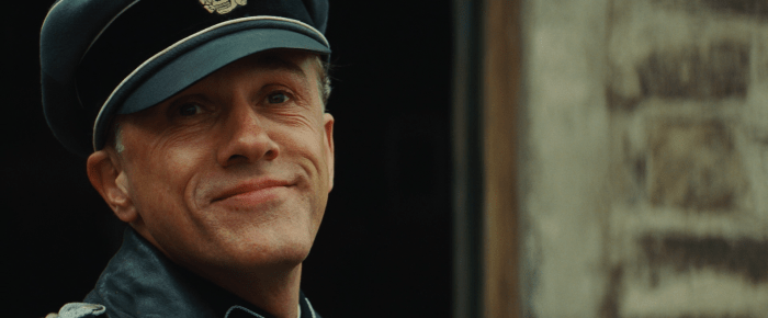 Waltz in his breakout role in 'Ingourious Basterds.'