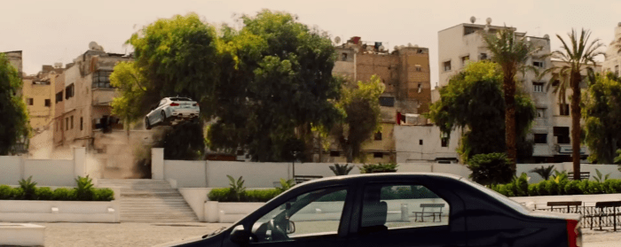 Car Jump Backwards Mission: Impossible - Rogue Nation