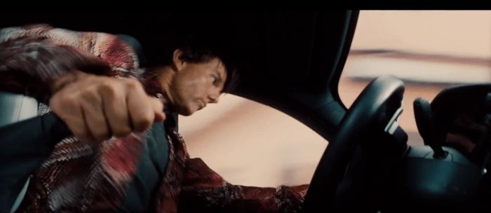 Tom Cruise Ethan Hunt Car Chase Mission: Impossible - Rogue Nation