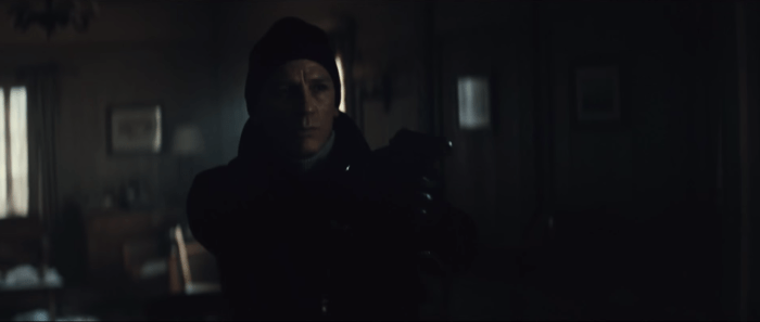 007 SPECTRE Trailer Bond in Mr. White's Cabin
