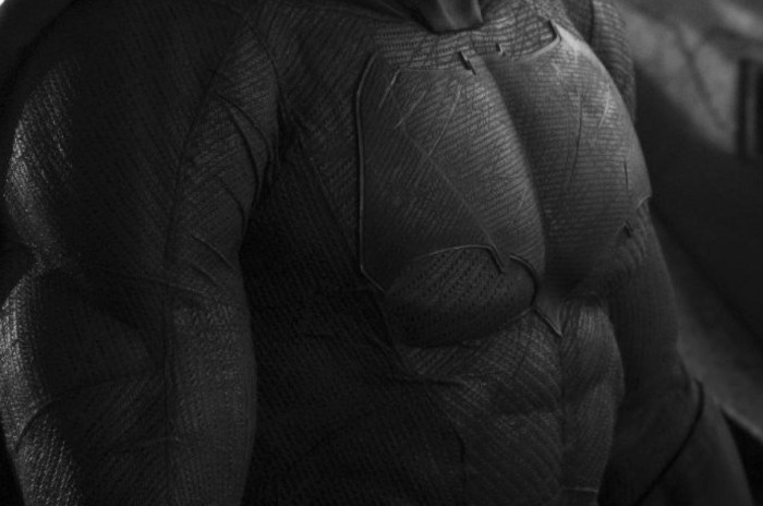 Batman Vs Superman Justice Begins Batsuit Stiched Look Chest