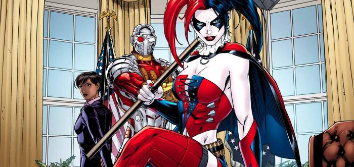 Suicide Squad Comic With Harley Quinn and Deadshot