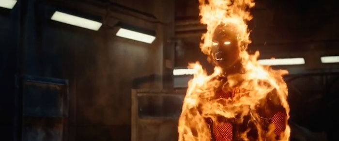 Johnny Storm Michael B Jordan Human Torch in Fantastic Four Trailer 2
