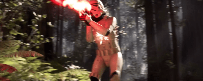 Star Wars Battlefront Stormtrooper Hit