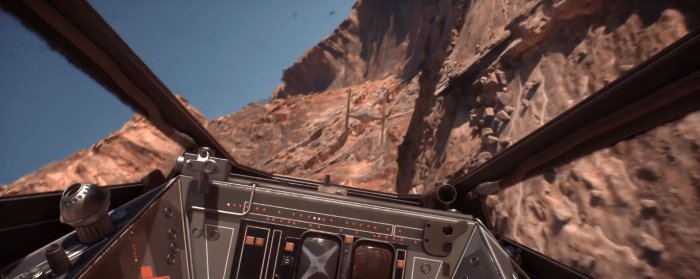 Star Wars Battlefront X-Wing Cockpit