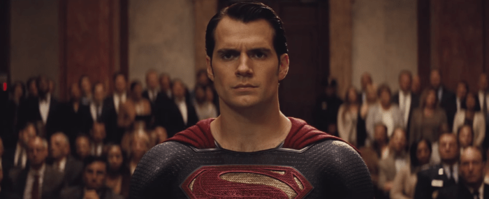 Batman V Superman Dawn of Justice Comic-Con Trailer Superman Faces Court