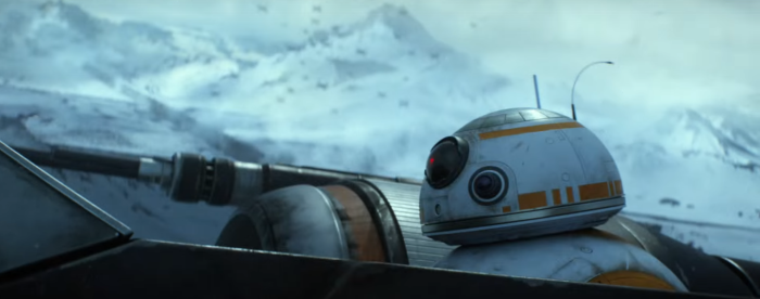 Star Wars The Force Awakens Final Trailer #3 B-88 In X-Wing Starkiller Base