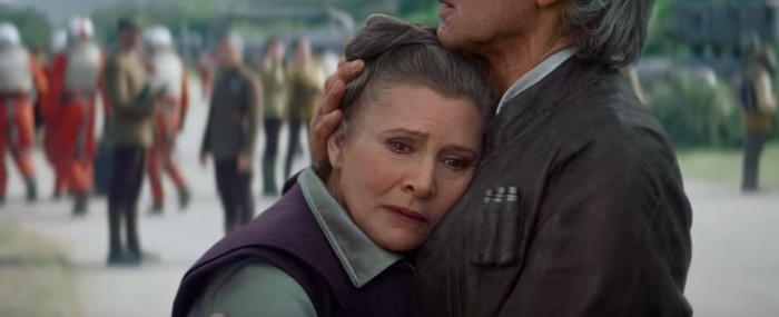 Star Wars The Force Awakens Final Trailer #3 Carrie Fisher Leia Han Solo