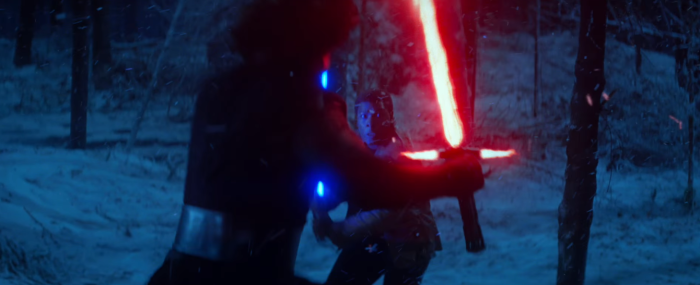Star Wars The Force Awakens Final Trailer #3 Finn vs Kylo Ren Lightsaber Battle
