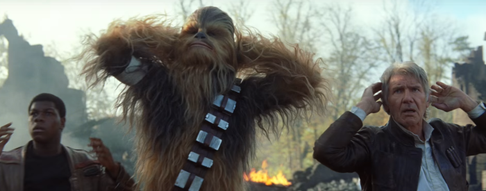 Star Wars The Force Awakens Final Trailer #3 Han Solo Chewbacca Finn Captured