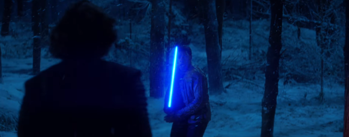 Star Wars The Force Awakens Final Trailer #3 Kylo Ren vs Finn Lightsaber Forrest