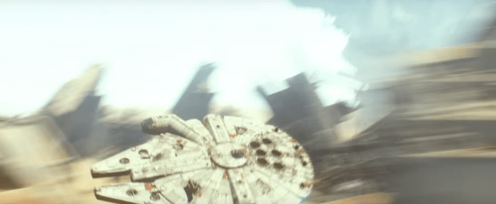 Star Wars The Force Awakens Final Trailer #3 Millenium Falcon Runs