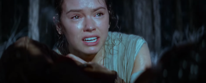 Star Wars The Force Awakens Final Trailer #3 Rey Cries Over Dead Han Solo