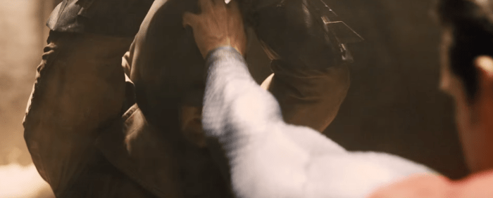 Batman V Superman Gotham TV Spot Henry Cavill Removes Ben Afflecks Mask 2