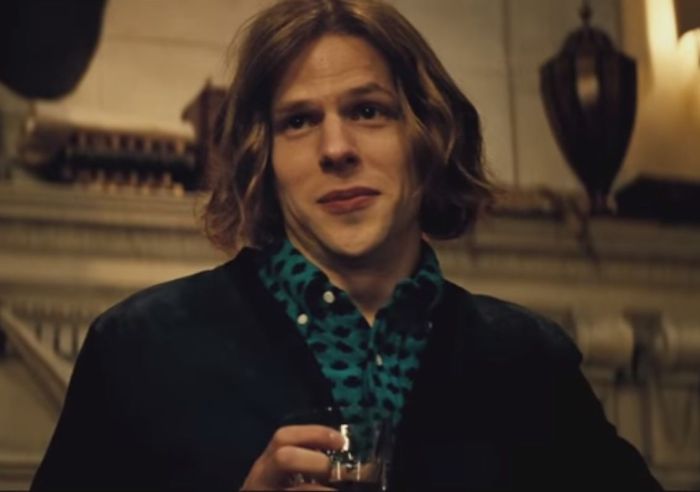 Batman V Superman Dawn of Justice Lex Luthor Drinks Jesse Eisenberg