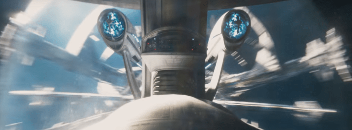 Star Trek Beyond Trailer 2 Enterprise Shoots Into Space
