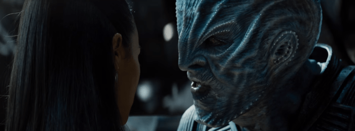 Star Trek Beyond Trailer 2 Krall Idris Elba Talks to Uhura